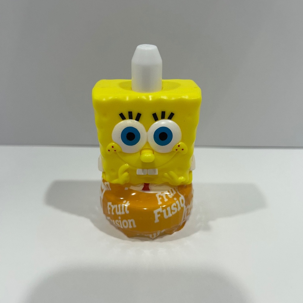 SpongeBob Squarepants Yellow Good 2 Grow drink cup topper Bikini Bottom -NEW/NWT